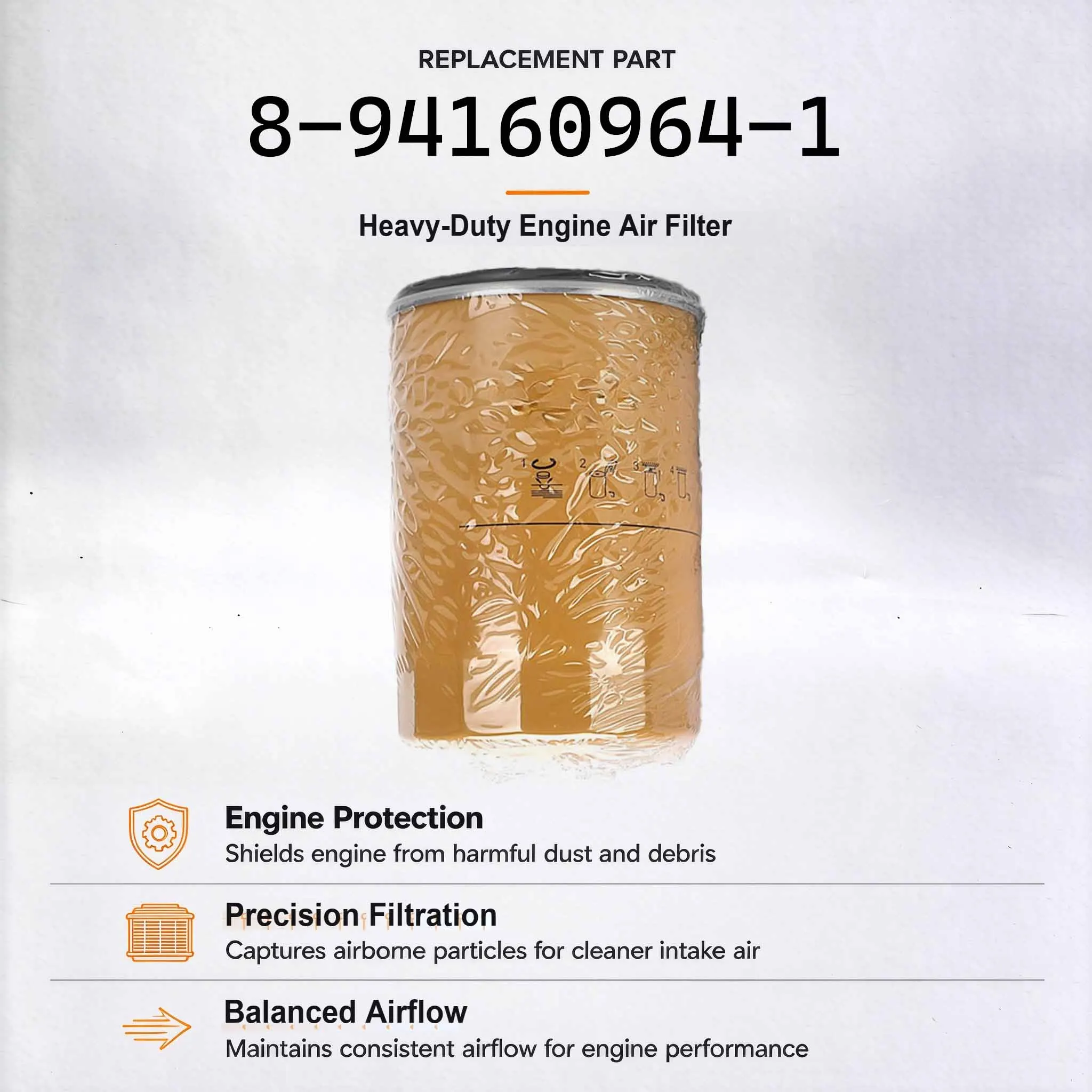 new Oil Filter SL01-23-802 Fits for Hyundai R160LC-7 R170W-7 Crawler Excavators