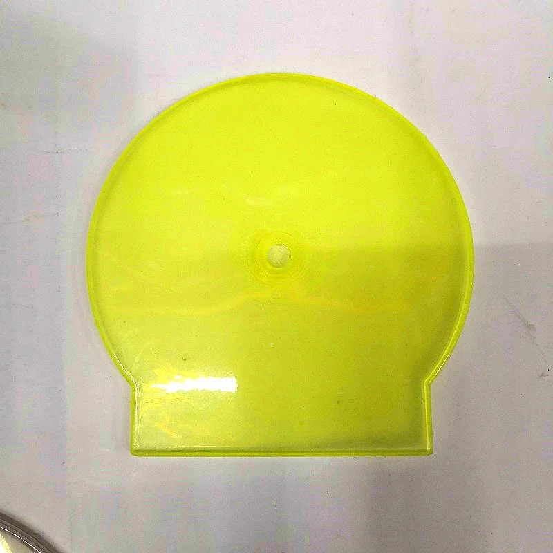 1PC Aufbewahrungsbox 12,5 CM Transparenter Kunststoff Runde Disc Fall CD Fall Verdickte CD DVD Disc Box