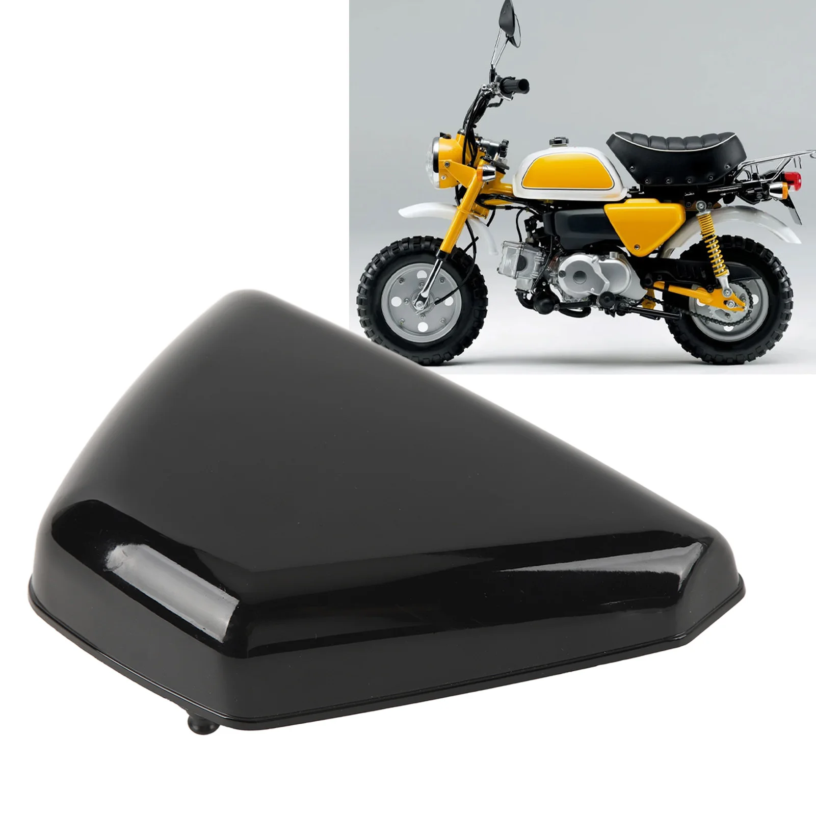 Trailbike Waterproof Left Side Cover Panel ABS Black for Z50 K3-78 Motorcycle Accessories