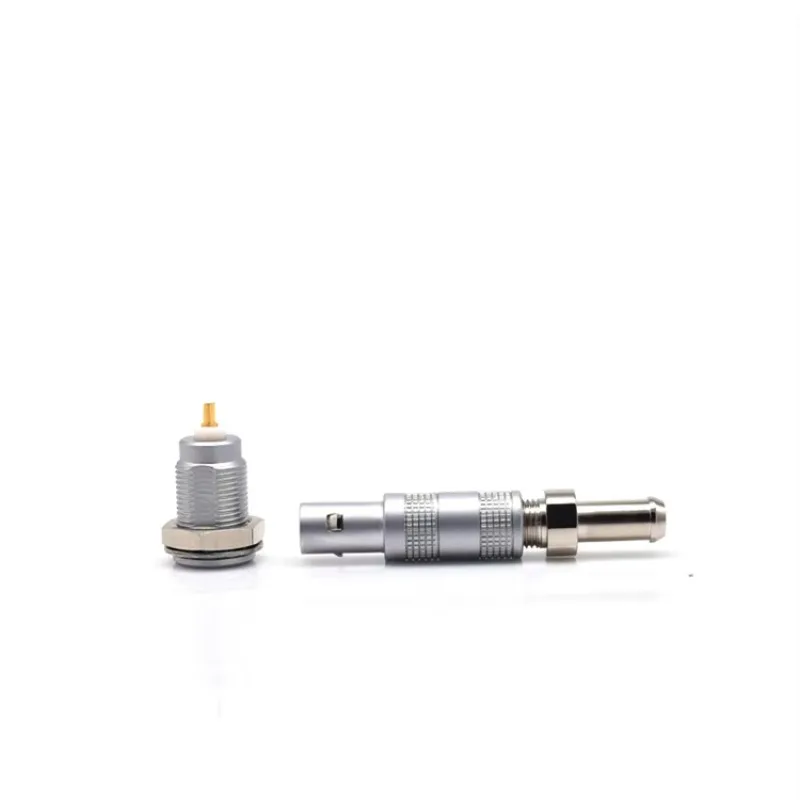 00S Coaxial Plug Socket Push-Pull Self-Locking Connector Set FFA ERA Single Core 1-Pin Aviation Header M7 Connecting Terminal