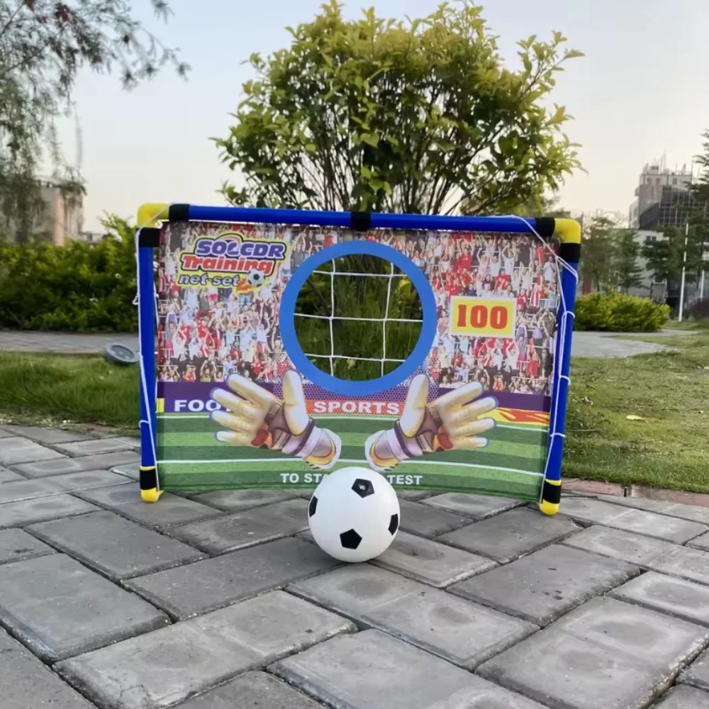

Kids Soccer Goal for backyards | Outdoor & Indoor Soccer Goal Set Kids Soccer net | Great Soccer Gift for Sporty Children