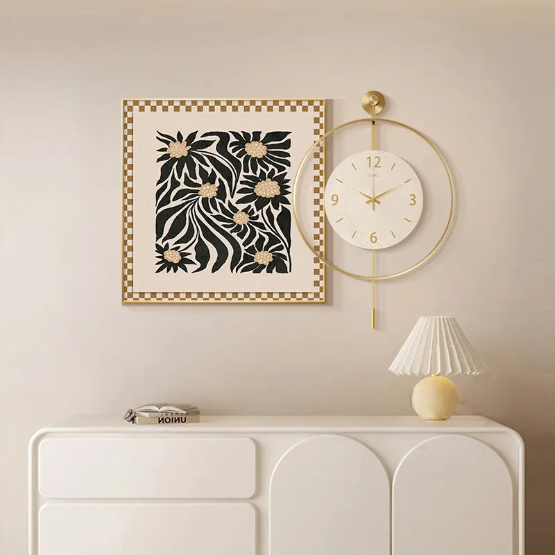 Creative Restaurant Wall Watch Luxury Living Room Modern Bedrooms Fashion Wall Clocks Design Horloge Murale Ornaments Home Decor
