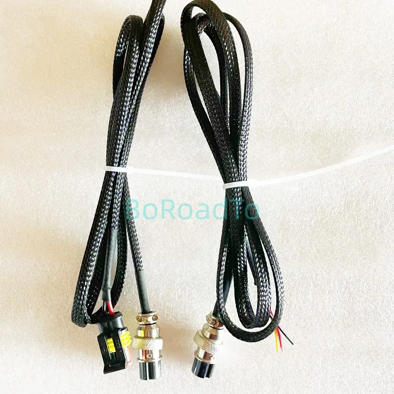 Common Rail Injector Tester 1M Extended Line Wire 2 Pin 3Pin 4 Pin for Solenoid Piezo Diesel Nozzle Cable Adapter Plug