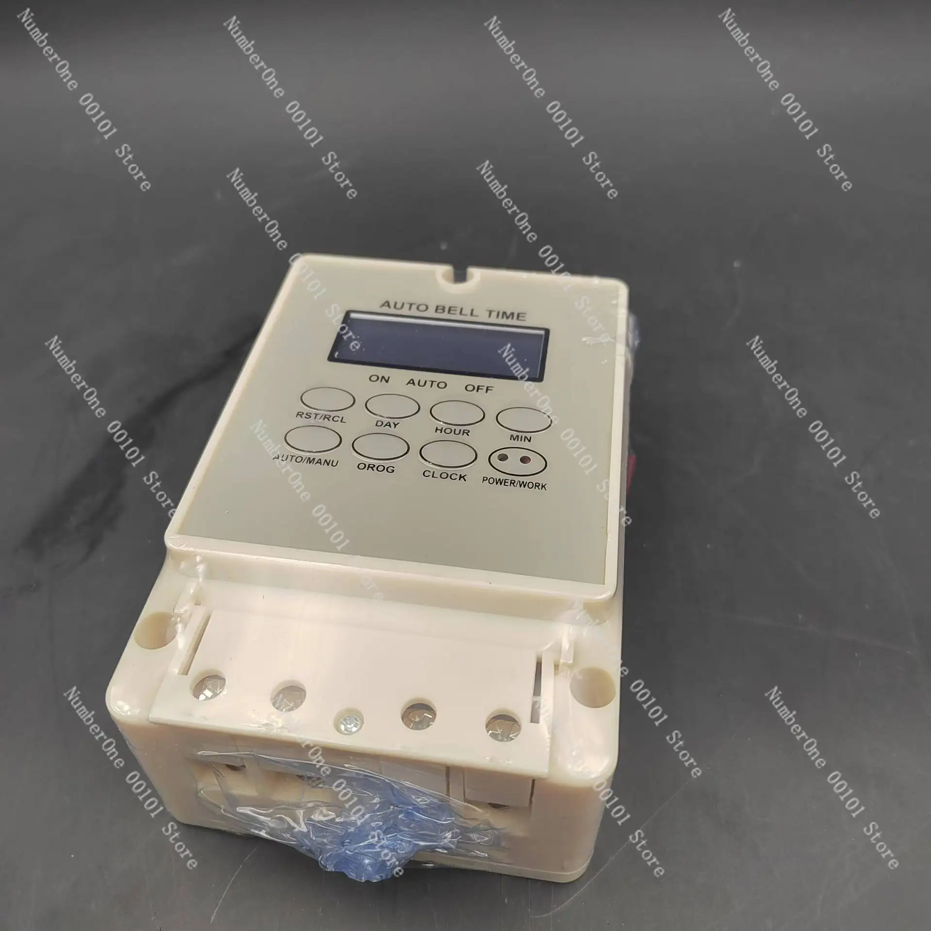 Auto bell ring timer controller school bell 220V with ring bell ,80 times one day, 8inch