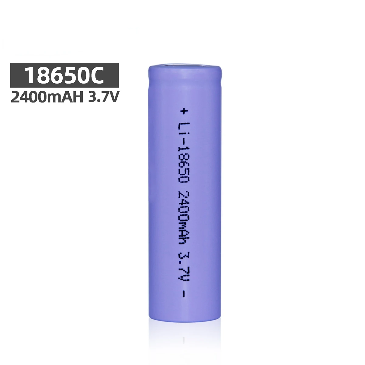 18650 2400mAh 3.7V lithium ion battery for consumer electronics / bright flashlight / scooter