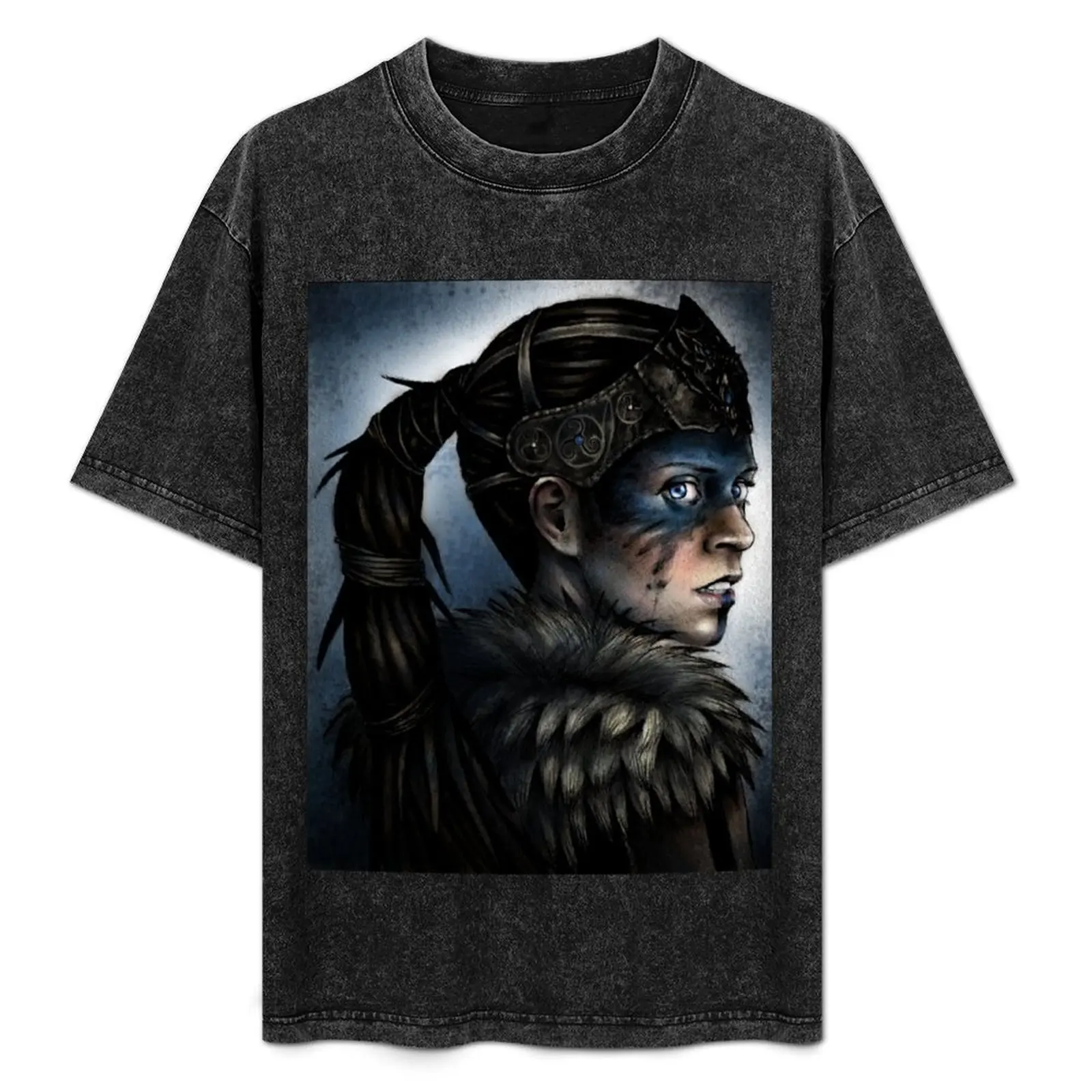 Senua T-Shirt vintage graphic tee anime stuff new edition mens graphic t-shirts anime