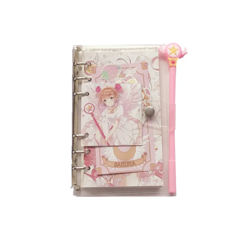 Imagem -05 - Cute Binder com Página Interna Faça Você Mesmo Notebook Diário Agenda Planejador Papel Papelaria Gift Pack Conjunto de Luxo a6