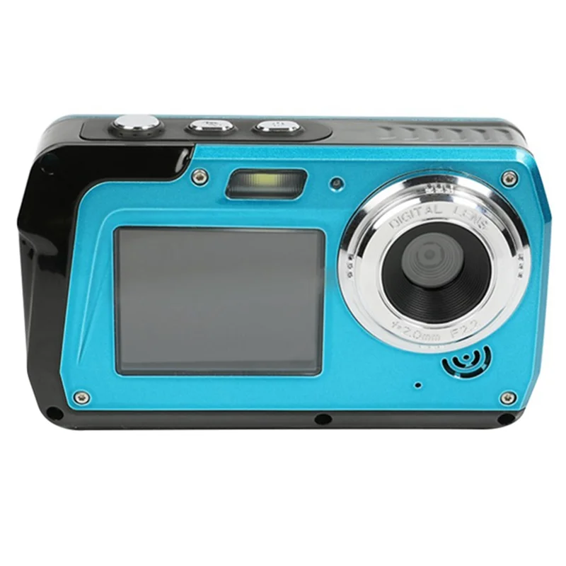 

【RECOMENDAR】Point Shoots 48MP HD Underwater Video Camera Dual Screen 16X Zoom Sports Waterproof Digital Camcorder