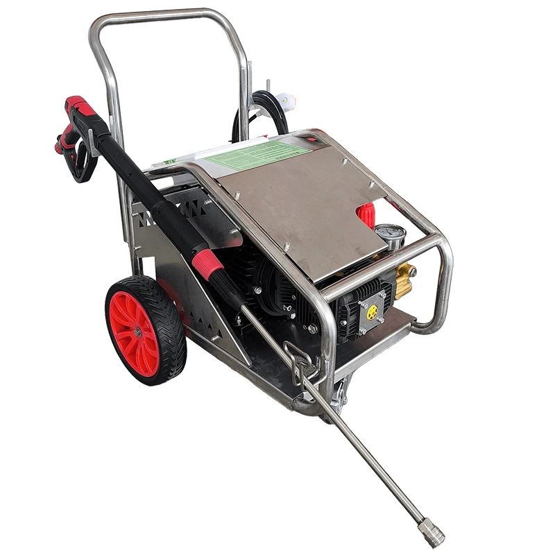 New 12-Liter/Minute High-Flow 140-Bar High-Pressure Cleaner with Pump for Commercial Heavy-Duty Use 3000W