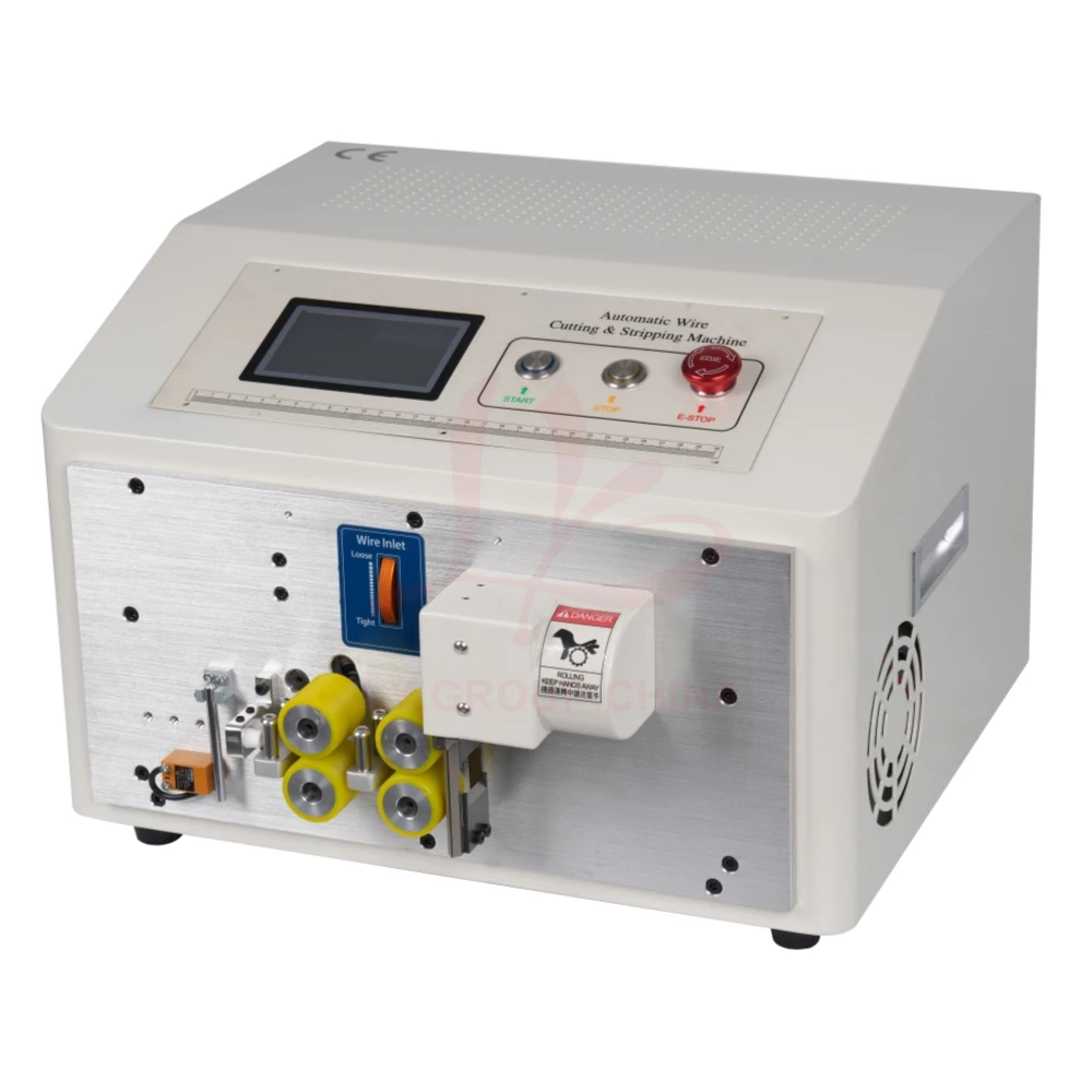 220 فولت 110 فولت 250 واط SWT-608-QG-4S التلقائي سلك أنبوب التغطيه آلة قطع الأنابيب لقطع كابلات الأسلاك تجريد آلات تقشير