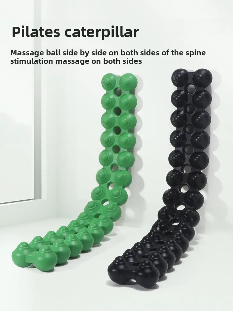 

НОВЫЙ массажер для релаксации позвоночника, тренажер для растяжки, успокаивающее устройство для мышц, оборудование для йоги, мяч для спины, позвоночника, тонкая талия