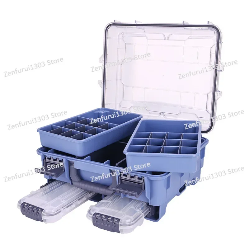 XD-110 fishing box storage portable ABS + PP storage box toolbox 2.4KG  storage box