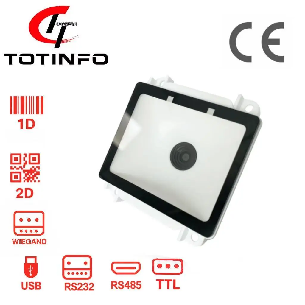 

E21W Embedded QR Code & OCR Passport Scanner for Access Control, Bus Validators, and Vending Machines – USB/TTL/RS232 Interface