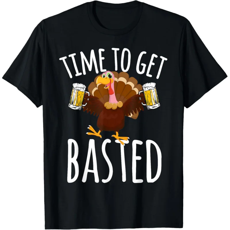 

Enjoy Fun Beer Thanksgiving Turkey Gift Top T-shirt