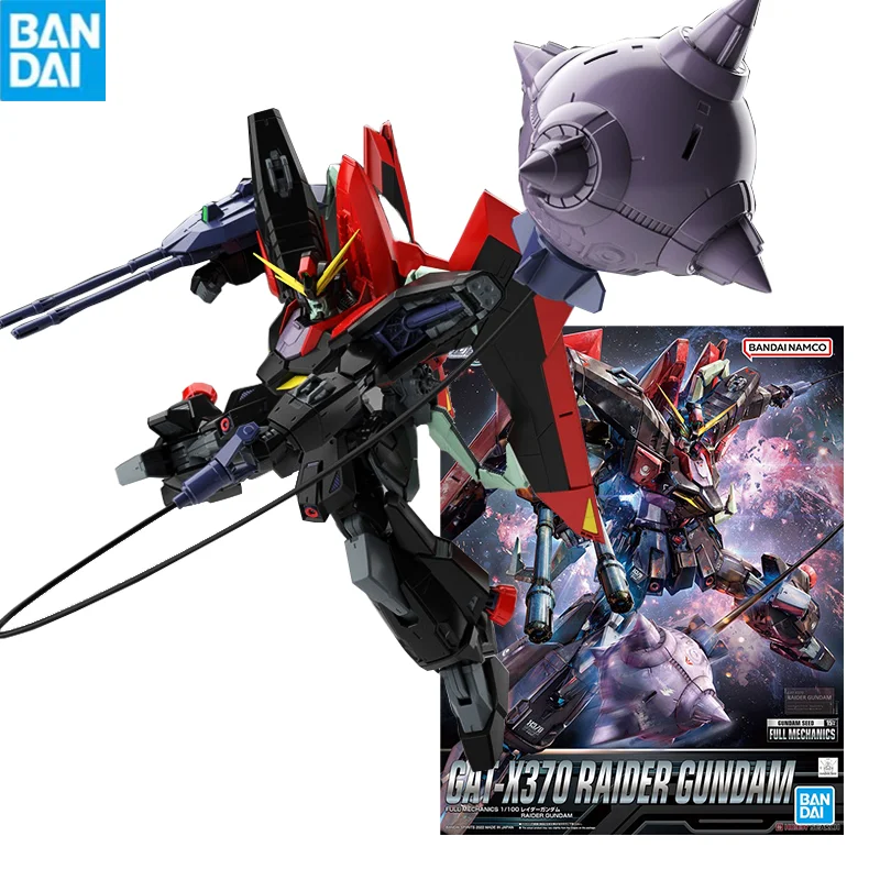 

Bandai Gunpla Mg 1/100 Gat-X370 Raider Gundam Assembly Model Movable Joints High Quality Collectible Robot Toy Models Kids Gift