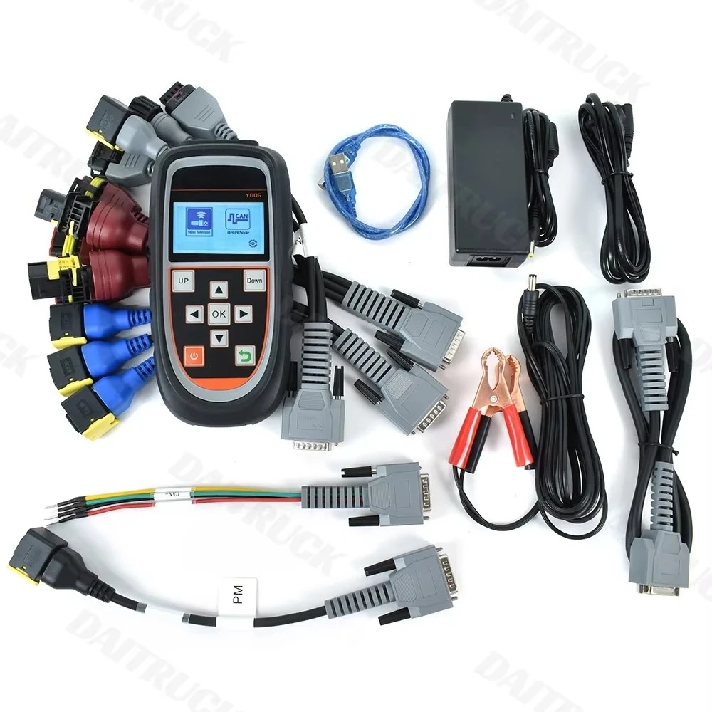X-truck Y006 Engine Analyzer Universal NOx Sensor Tool Urea Level/PM/Exhaust Temperature Diagnosis J1939 CAN BUS