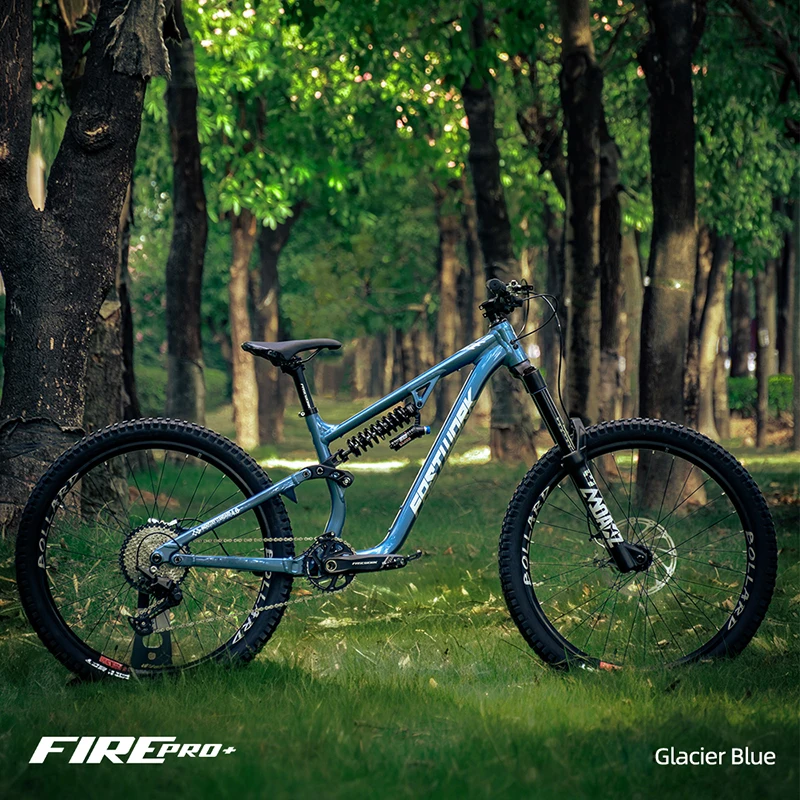 AliExpress NONE FIREpro Aluminum Full Suspension MTB Bicycle DNM-RCP2S 230*65mm Enduro Downhill Double Suspension Mountain Bike For Adults
