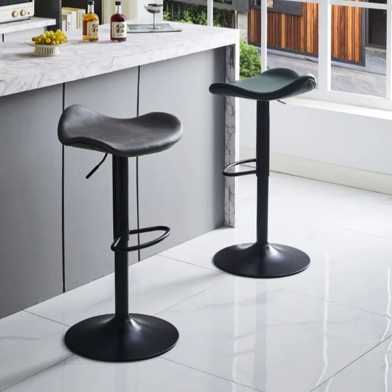 

Modern Swivel Bar Chairs Reception Adjustable Height Italian Unique Bar Stools Industrial Waiting Sillas De Bar Home Furniture