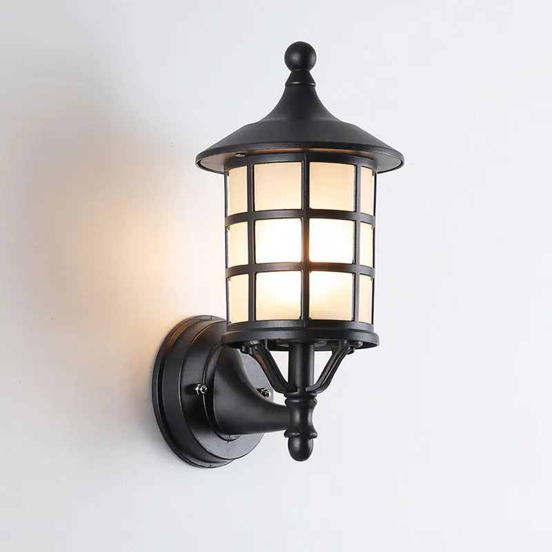 

Retro Outdoor Wall Lamps Modern Villa Garden Porch Wall Waterproof Lighting Courtyard Corridor Balcony E27 Fixtures