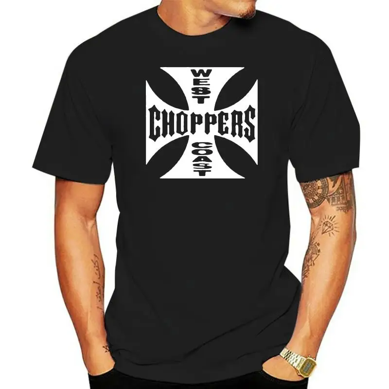 2022 Summer New Men’s T-Shirts rock music west coast choppers Printed Short sleeve Men's T-shirt+shorts