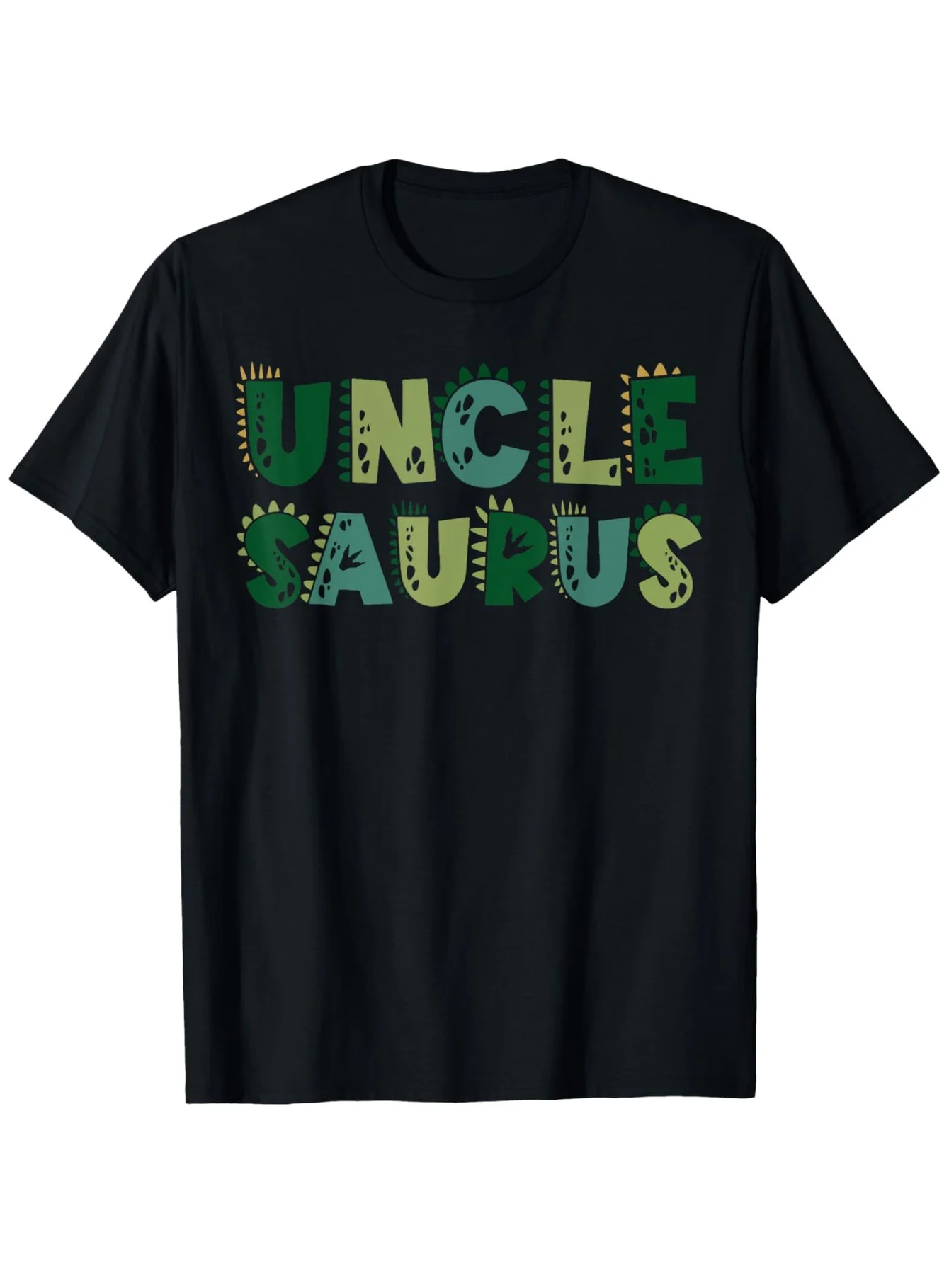 Uncle Saurus Uncle Dinosaur Birthday Comfortable Fit 1st Family Matching T-Shirt100% Cotton Round Neck T-shirt Halloween Thanksg