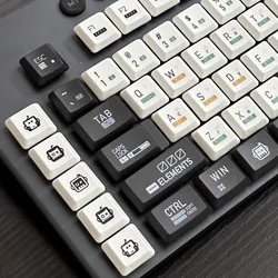 109 Keys Logitech Keycaps Creative Customization Keycap PBT Thermal Sublimation Keys Logitech G913TKL G813 G915 G915TKL