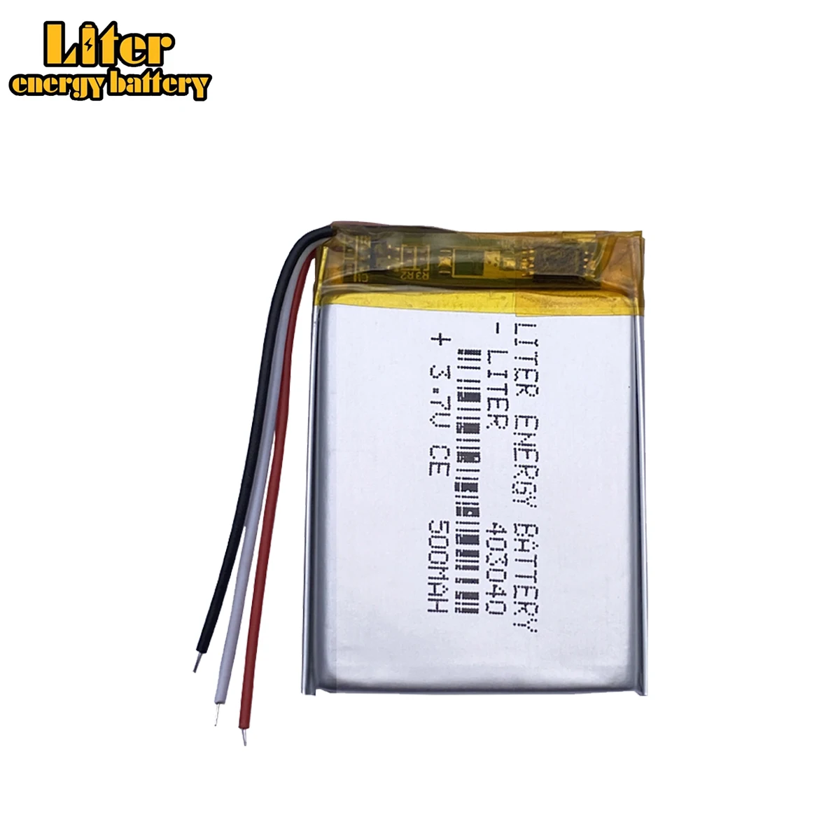 3 line Polymer battery 403040 500mah 3.7 V  smart home MP3 speakers Li-ion battery for dvr,GPS,mp3,mp4,cell phone,speaker