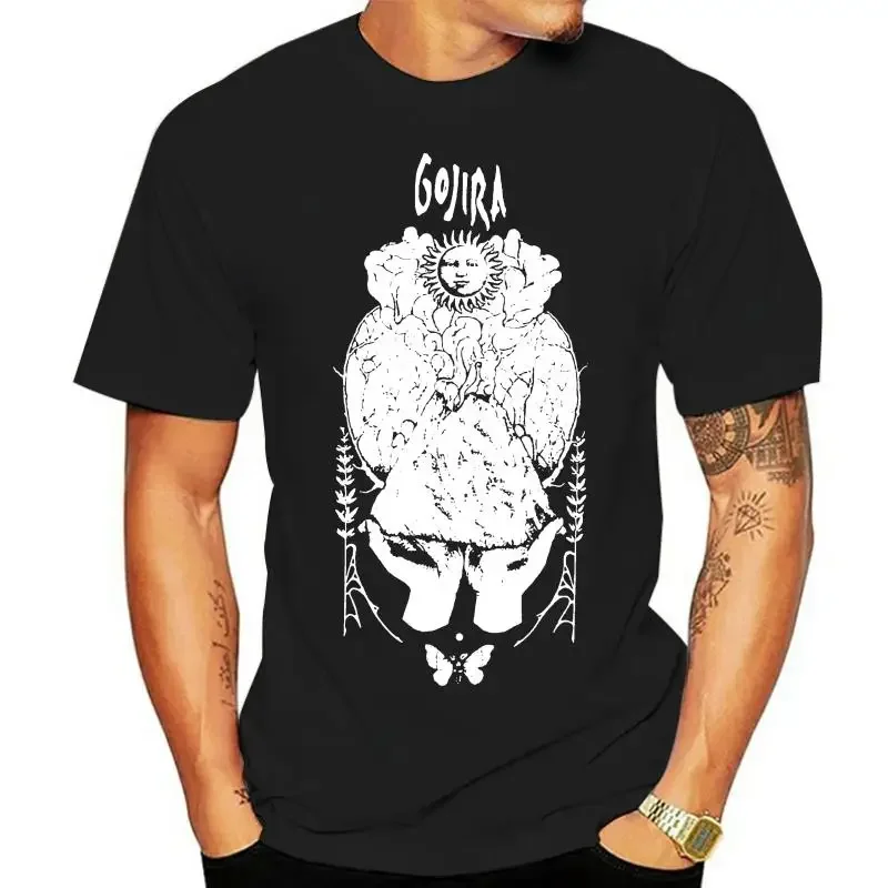 Gojira Magma Woods Shirt Tshirt Official Metal Band T-Shirt heavyweight fashion Round Neck new in tops & tees shirt homme style