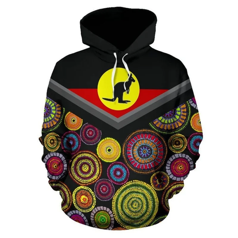 New In Hoodies & Sweatshirts Australia Aboriginal Hoodie 3d Printing Hoodie For Men Pullover Coat Kid Cool Fashion Clothes