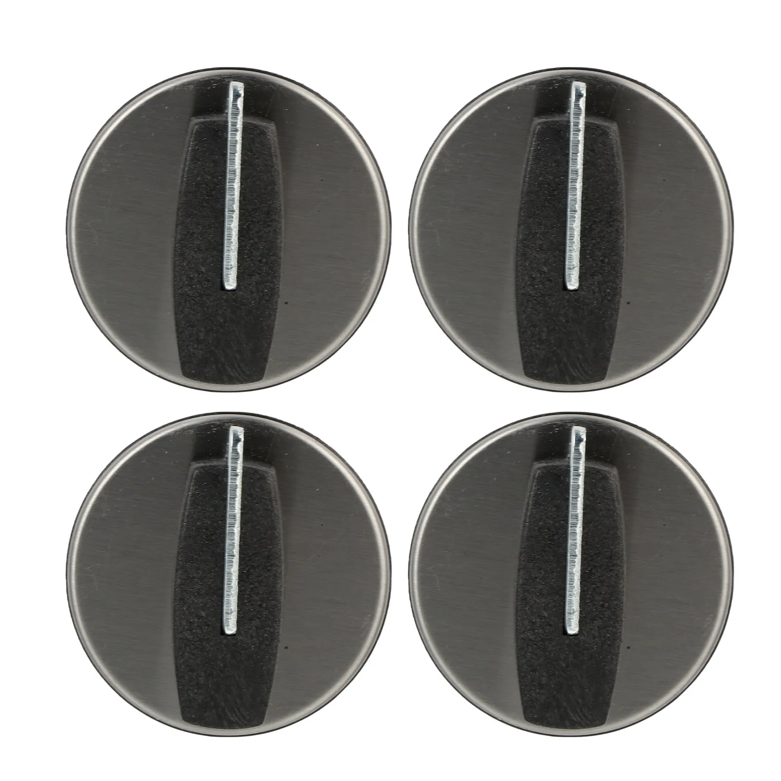 4Pcs Stove Control Knobs Gas Stove Knob Replacement Easy Install No Tools Required Long Life Fireproof Plastic Cooker Knobs