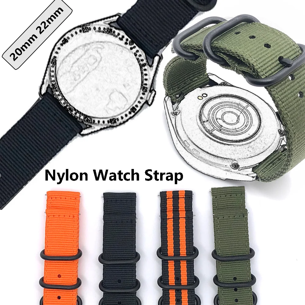 20 22MM Nylon Watch…