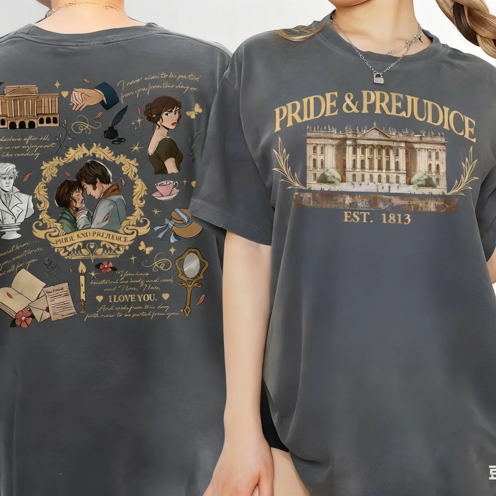 المرأة القطن تي شيرت فخر وتحامل يقتبس قميص الروايات الرومانسية هدية بيمبرلي قميص كتاب عاشق قميص موضة المحاصيل القمم #1