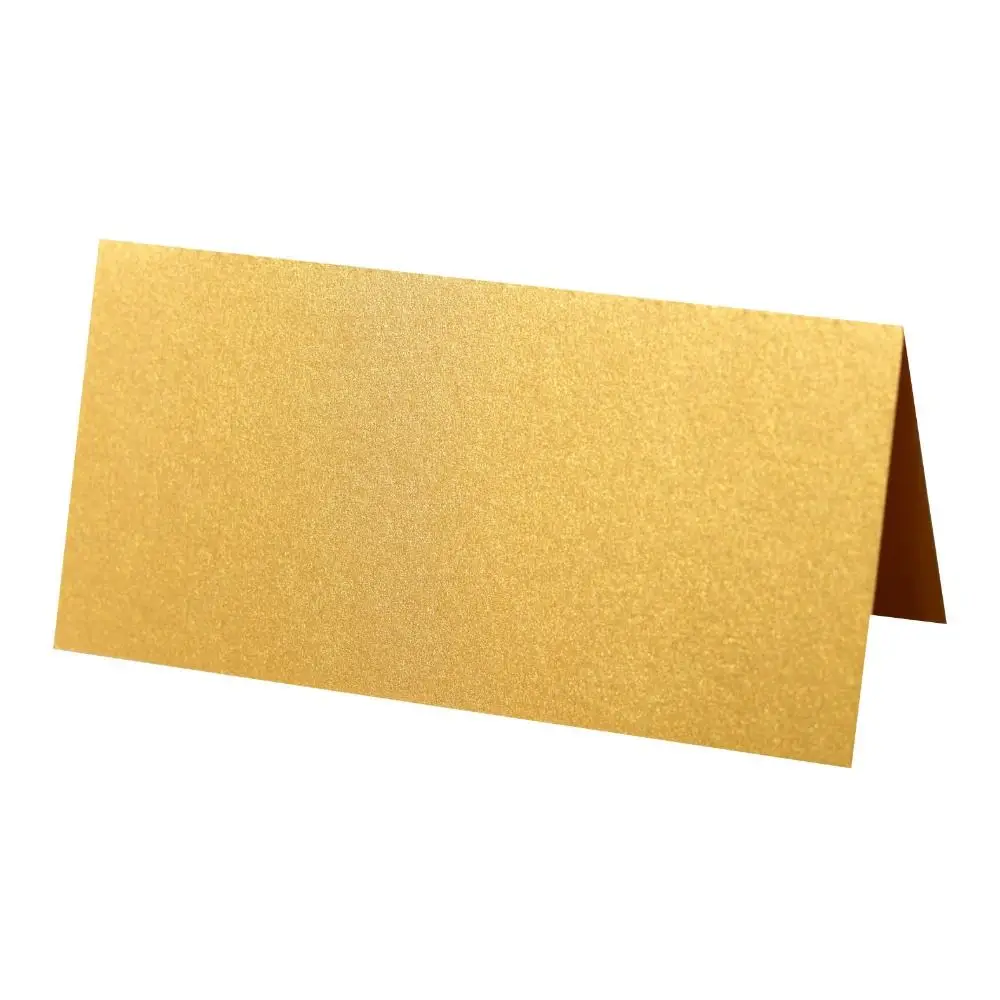 

10pcs Vintage Wedding Place Cards Blank Folded Table Place Cards Elegant Kraft Paper Name Seat Card Bridal Shower