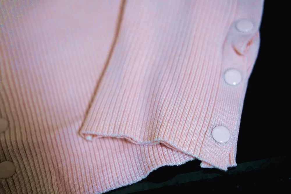 Damen-Basisschicht 2025, französischer klassischer eleganter Pullover, Damen-Strickjacke mit Rundhalsausschnitt, Herbst-Winter, lässige Oberbekleidung – Detail 7