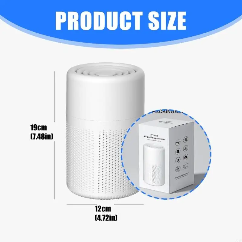 U0DE миниатюрные очистители воздуха для домов или автомобильных отрицательных ионов.