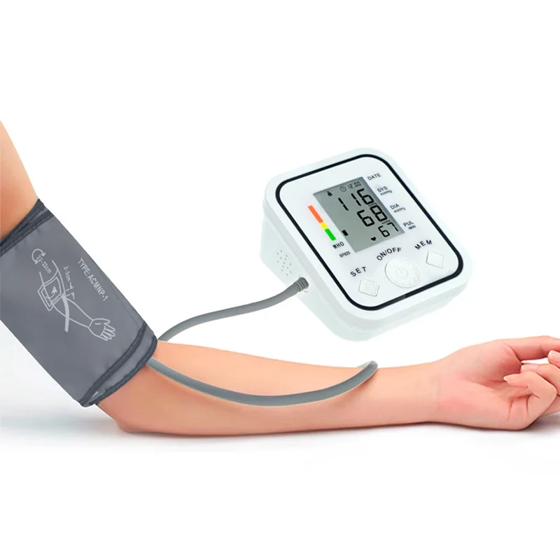 Upper Arm Blood Pressure Monitor Arm With Blood Pressure Monitor Accessories, Household Electronic Blood Pressure Monitor Cuff