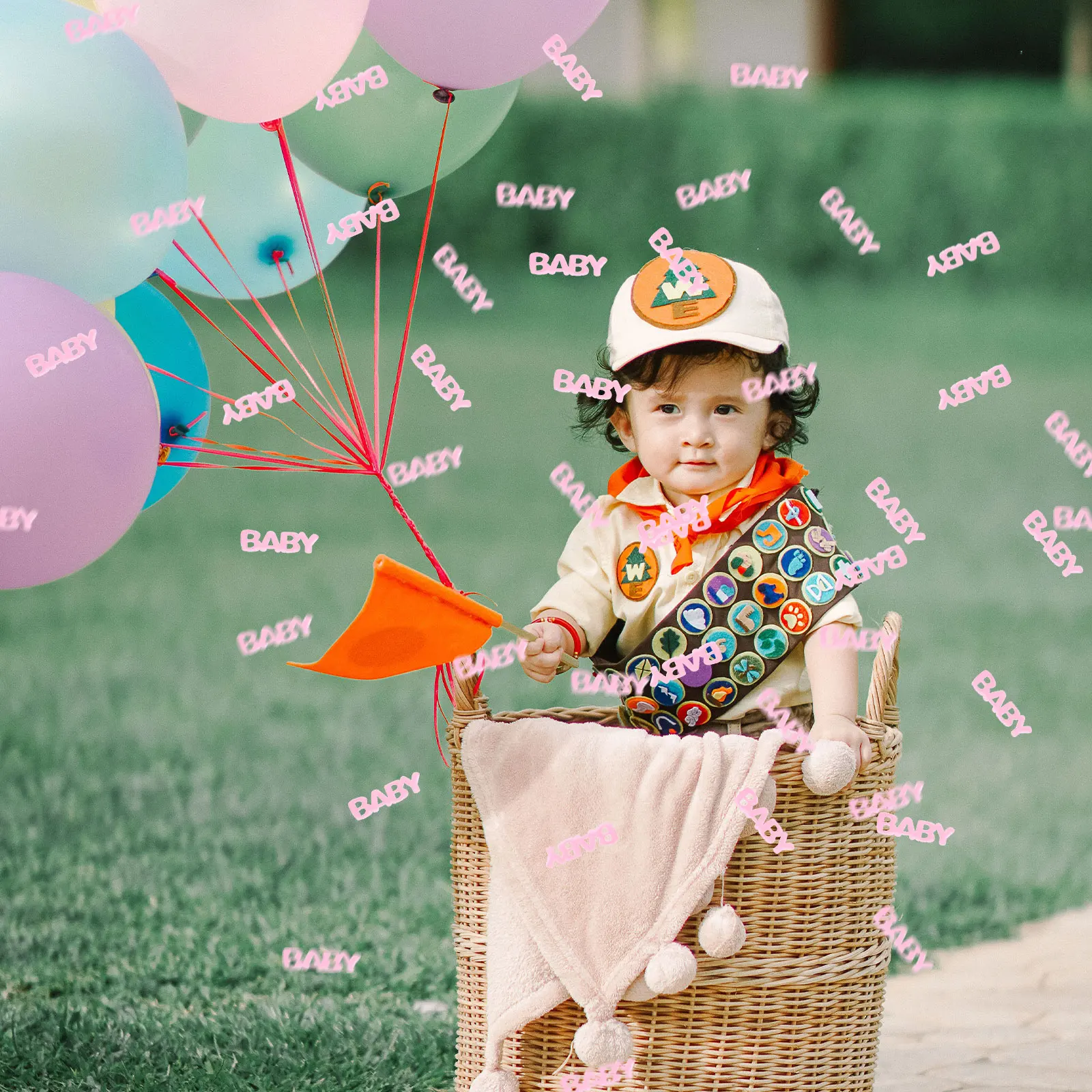 

200 Pcs Baby Baptism Cloth Stickers Shower Decor Decorative Table Confetti Decorations for Birthday Party Resin Bride