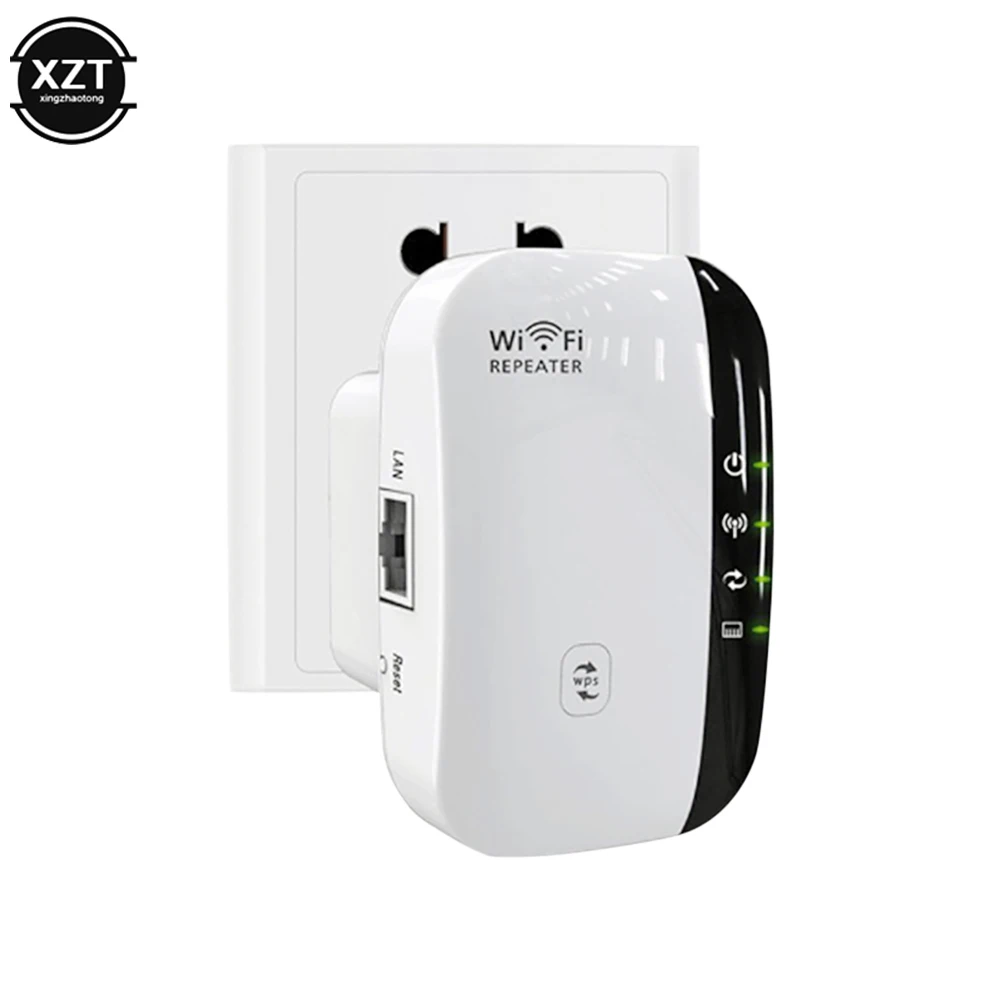 Novo roteador wi-fi wps 300mbps sem fio wifi repetidor impulsionadores de sinal amplificador de rede repetidor extensor wi-fi ap