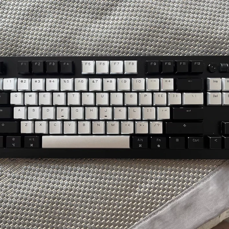 

HiUM колпачки для клавиш из алюминиевого сплава, боковые прозрачные колпачки для клавиш с низкопрофильной осью, индивидуальные колпачки для механической клавиатуры, аксессуары, подарок