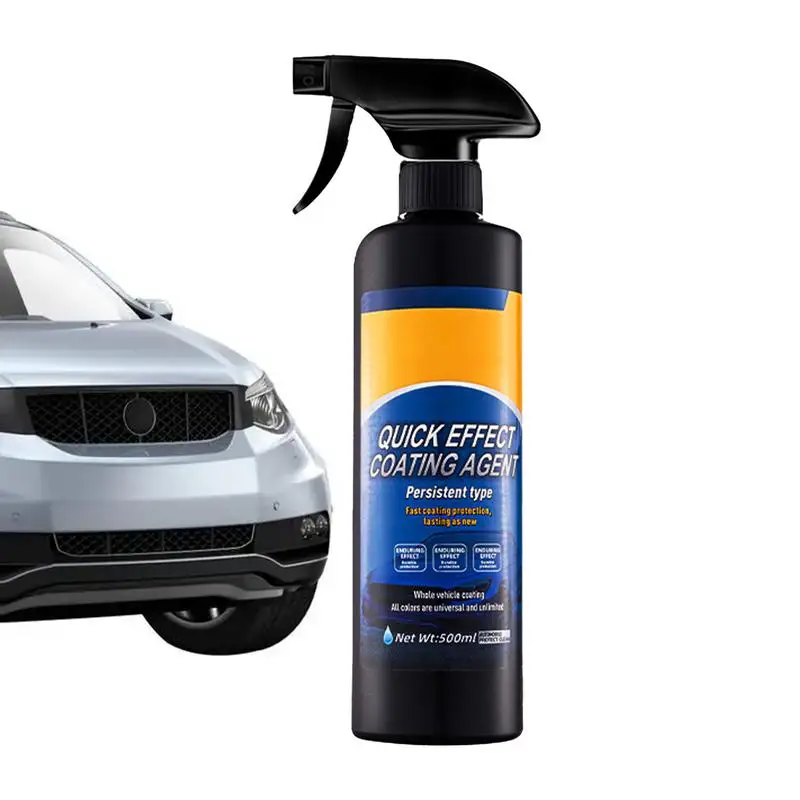 Car Coating Agent Hydrophobic Coating Agent Cleaning Spray Car Detailing Spray Quick Effect Car Wax Spray Car Paint Protectant