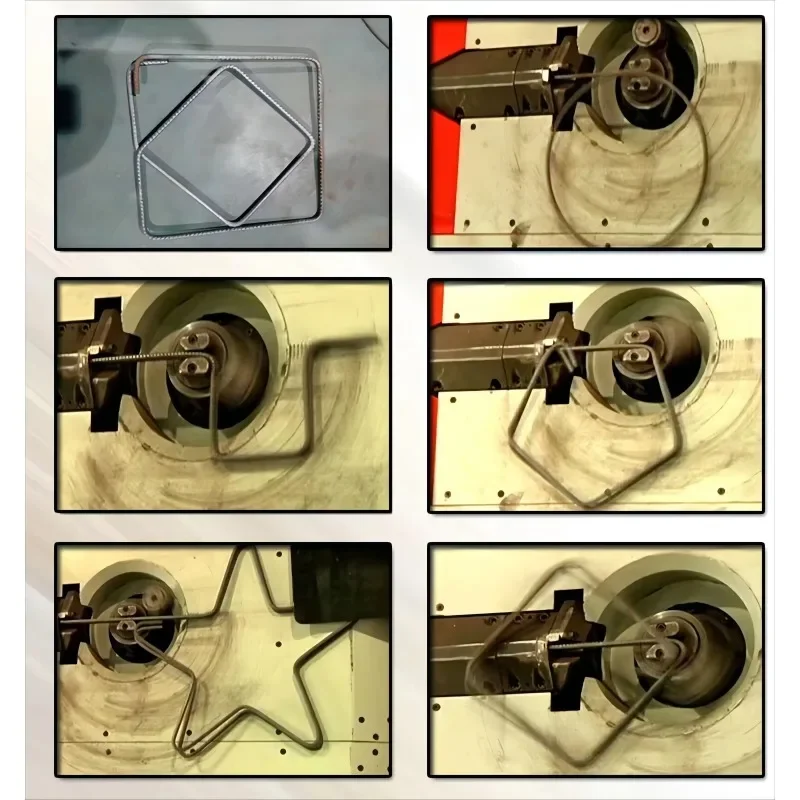 Factory Direct Sale CNC Wire Bending Hoop Machine Automatic Stirrup Bending Machine Various Metal Hoop Bending Machines