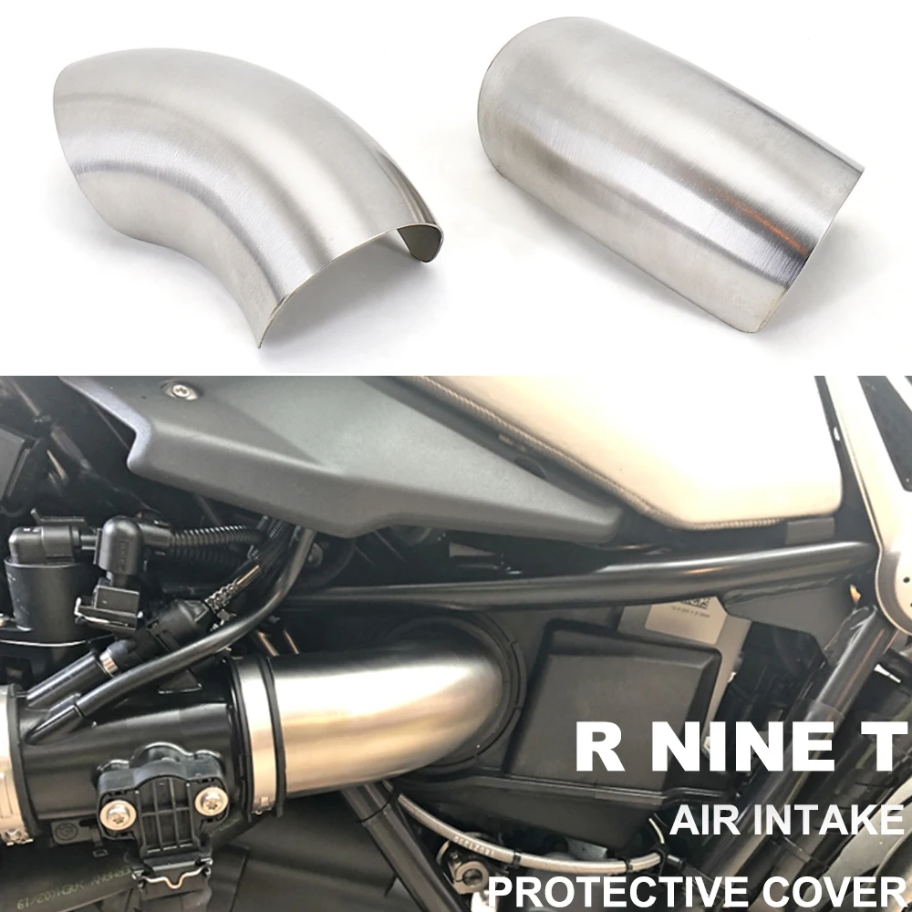 Stainless steel Air Intake Protective Cover Intake Pipe Protective For BMW NineT R9T R Nine T Pure Urban Scrambler Motorcycle