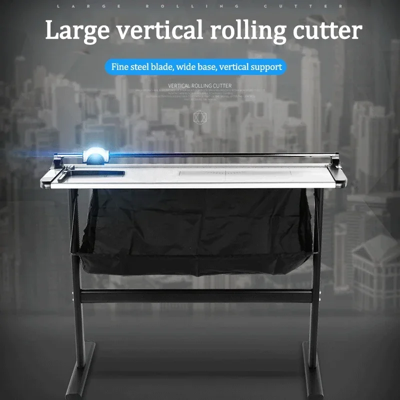 1PC A6-A1 Paper Cutter Vertical Scroll Paper Cutter Art Trimmer Crafts Photo Scrapbook Blade Office Household Stationery Knife