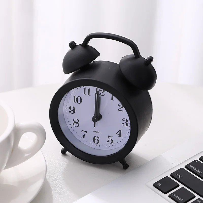 

Mini Alarm Clock Children Gift Home Offices Creative Electronic Small Kids Cute Alarm Clock For Room Bedside Table Desktop Decor