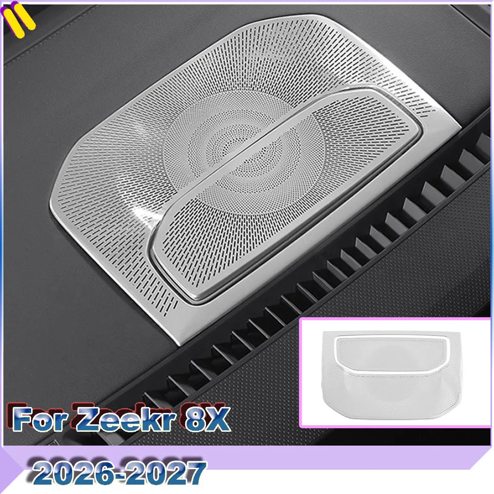 Dashboard Speaker Cover Center Audio Dustproof Protector Interior Modification Parts Fit For Zeekr 8X 2026-2027