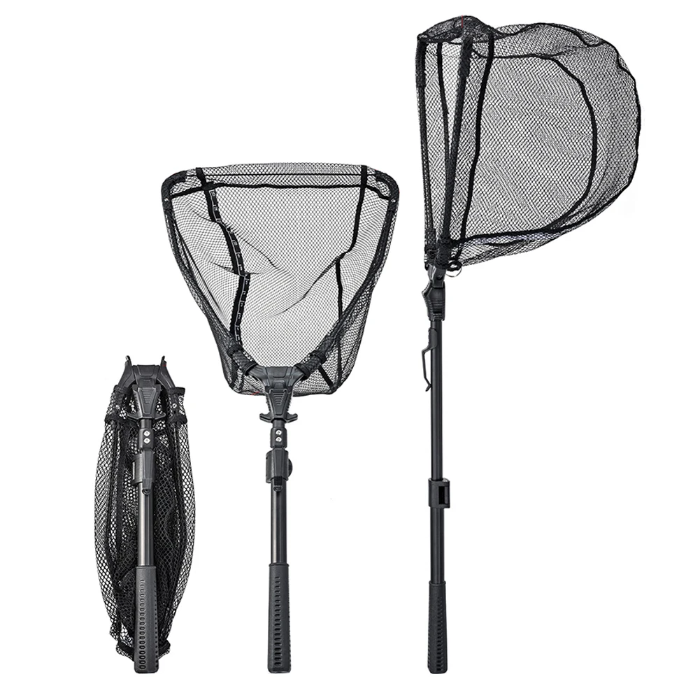 

Складной подсачек для рыбалки, удлиненный, 95 см, складной подсачек для ловли рыбы, рыболовные инструменты