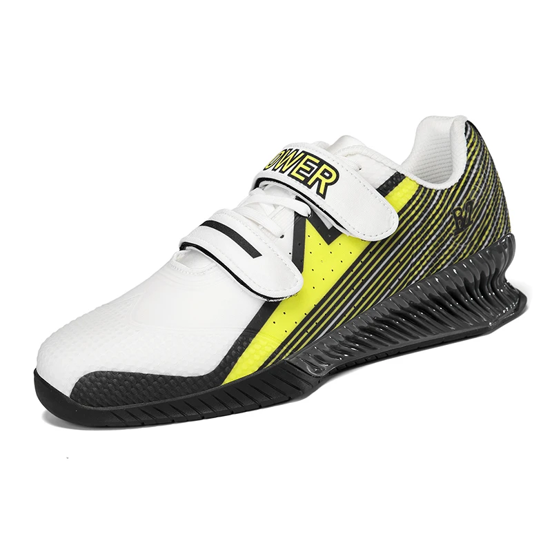 

2025 New Men's Weightlifting Shoes Balance Strength Training Shoes Anti-Slip Squat & Deadlift Shoes Fitness Athletic Shoes