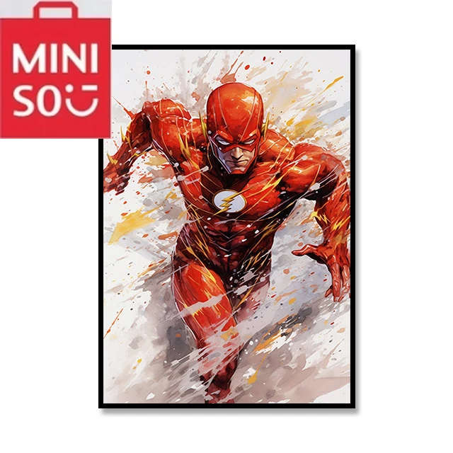 

MINISO 5D DIY Diamond Painting ,Marvel Super Heroes Decorative Home Decor Gift Frameless