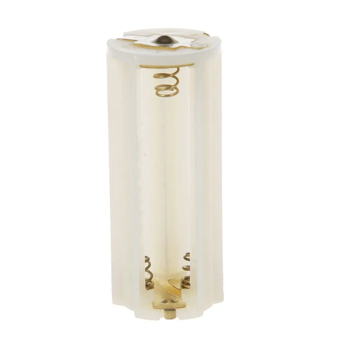 5 Stücke Runde 3x 1,5 V AAA Batterie Halter Fall Box Container Weiß