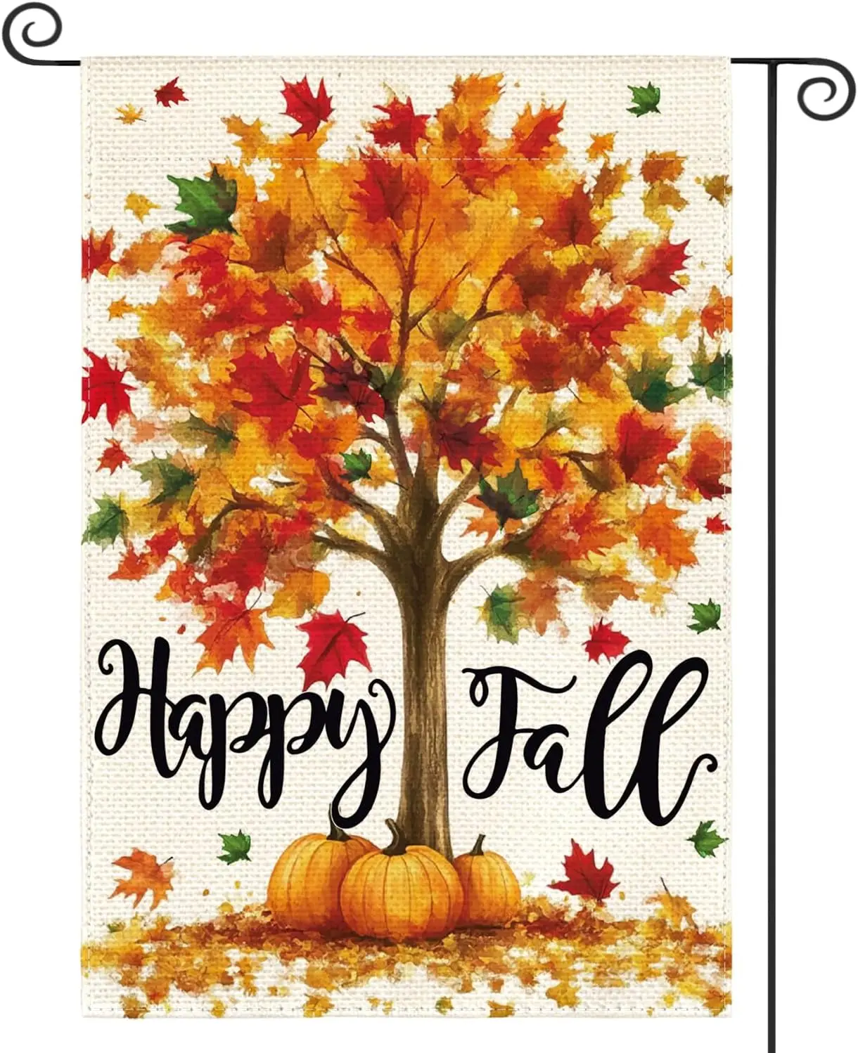 AVOIN colorlife Fall Garden Flag 12x18 Inch Double Sided Outside | Double Sided, Weather & Fade Resistant, Yard Outdoor  llp